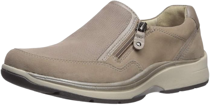 Aravon Women's Pyper Side Zip Sneaker